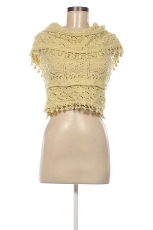 Damski sweter Zara, Rozmiar M, Kolor Żółty, Cena 62,07 zł