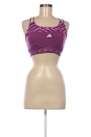 Damen Sporttop Adidas, Größe M, Farbe Lila, Preis € 17,39