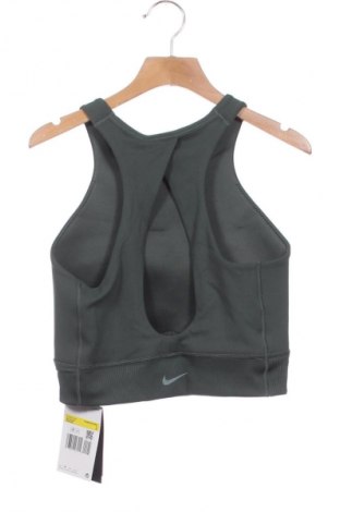 Дамски спортен топ Nike, Размер S, Цвят Зелен, Цена 77,99 лв.