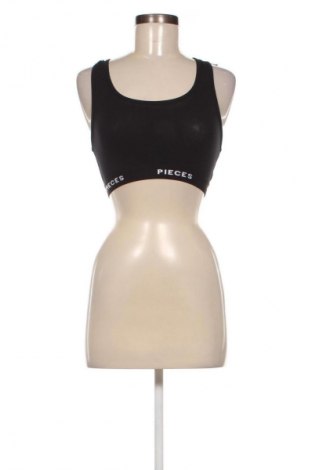 Női sport top Pieces, Méret S, Szín Fekete, Ár 12 449 Ft