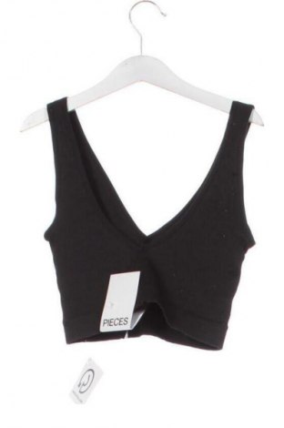 Dámsky športový top  Pieces, Veľkosť XS, Farba Čierna, Cena  21,95 €
