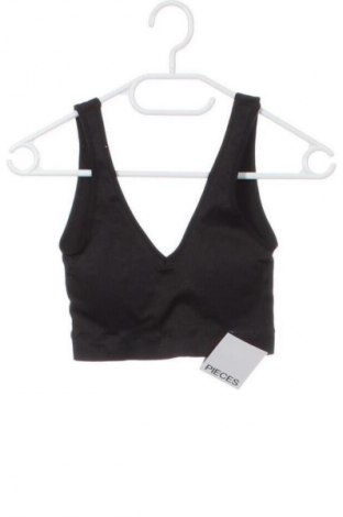 Damen Sporttop Pieces, Größe XS, Farbe Schwarz, Preis 31,99 €