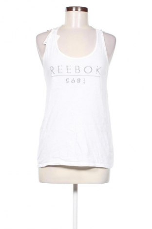 Damski sportowy top Reebok, Rozmiar S, Kolor Biały, Cena 75,99 zł