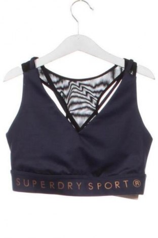 Дамски спортен топ Superdry, Размер S, Цвят Син, Цена 30,01 лв.