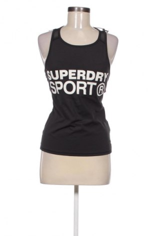 Dámsky športový top  Superdry, Veľkosť M, Farba Čierna, Cena  27,60 €
