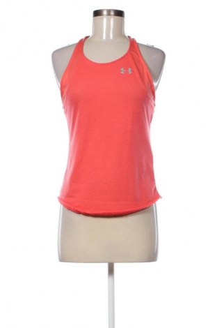 Γυναίκειο αθλητικό τοπ Under Armour, Μέγεθος S, Χρώμα Πορτοκαλί, Τιμή 10,99 €