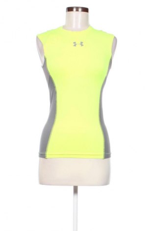Damen Sporttop Under Armour, Größe S, Farbe Gelb, Preis 17,39 €