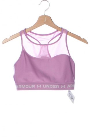 Damen Sporttop Under Armour, Größe XS, Farbe Lila, Preis € 17,39