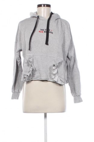 Dámska mikina  Bershka, Veľkosť S, Farba Strieborná, Cena  14,83 €