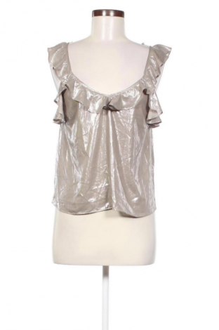 Dámsky top  Bershka, Veľkosť S, Farba Strieborná, Cena  14,83 €