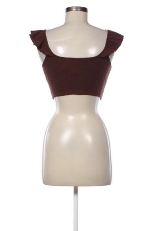 Dámský top Bershka, Velikost S, Barva Hnědá, Cena  367,00 Kč