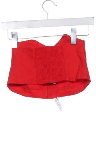 Damski top Bershka, Rozmiar XS, Kolor Czerwony, Cena 32,99 zł