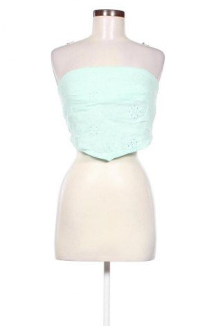 Top de femei Bershka, Mărime S, Culoare Verde, Preț 121,05 Lei