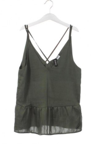 Γυναικείο τοπ H&M Divided, Μέγεθος XS, Χρώμα Πράσινο, Τιμή 14,83 €