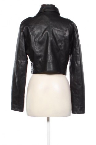 Дамско кожено яке NEW COLLECTION, Размер M, Цвят Черен, Цена 40,99 лв.