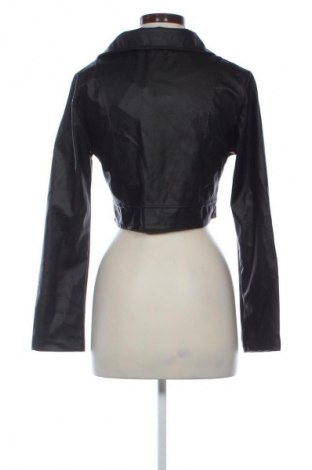 Γυναικείο δερμάτινο μπουφάν NEW COLLECTION, Μέγεθος M, Χρώμα Μαύρο, Τιμή 16,99 €