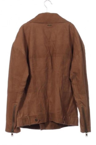 Dámská kožená bunda  Pepe Jeans, Velikost XXS, Barva Hnědá, Cena  1 987,00 Kč