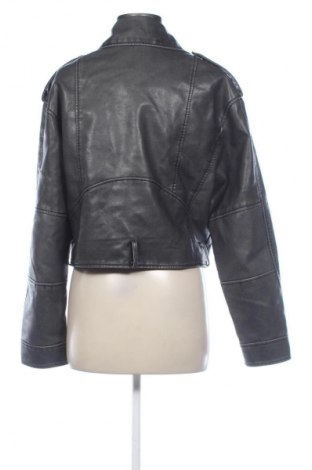 Damen Lederjacke Sinsay, Größe M, Farbe Grau, Preis € 17,51