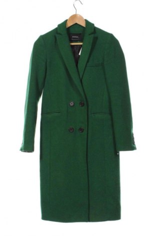 Palton de femei Stradivarius, Mărime XS, Culoare Verde, Preț 231,51 Lei