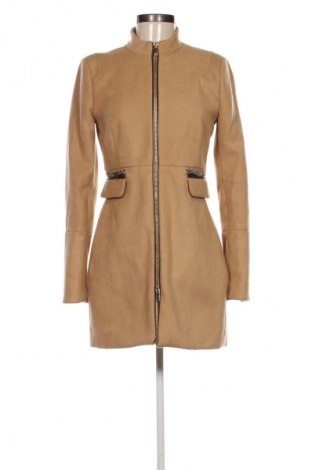 Damski płaszcz Stradivarius, Rozmiar S, Kolor Beżowy, Cena 142,99 zł