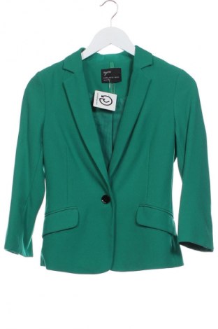 Dámské sako  Bershka, Velikost XS, Barva Zelená, Cena  608,00 Kč