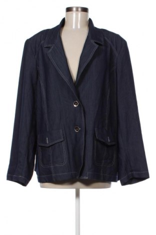 Damen Blazer Made In Italy, Größe 4XL, Farbe Blau, Preis 33,99 €