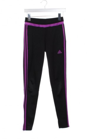 Γυναικείο αθλητικό παντελόνι Adidas, Μέγεθος XS, Χρώμα Μαύρο, Τιμή 20,97 €