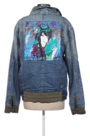 Damenjacke Desigual, Größe L, Farbe Blau, Preis 103,84 €