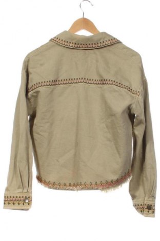 Dámska bunda  Zara, Veľkosť XS, Farba Zelená, Cena  24,49 €