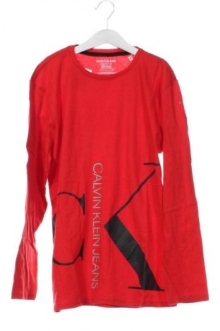 Kinder Shirt Calvin Klein Jeans, Größe 14-15y/ 168-170 cm, Farbe Rot, Preis € 31,71