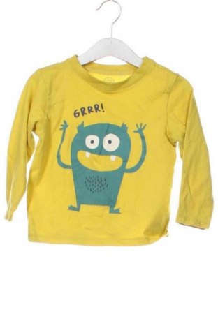 Dziecięca bluzka Coolclub, Rozmiar 18-24m/ 86-98 cm, Kolor Żółty, Cena 38,56 zł