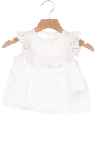 Dziecięca bluzka H&M, Rozmiar 6-9m/ 68-74 cm, Kolor Biały, Cena 27,59 zł