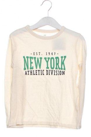 Детска блуза H&M, Размер 4-5y/ 110-116 см, Цвят Екрю, Цена 17,00 лв.