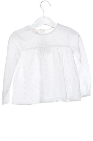 Bluză pentru copii Zara, Mărime 2-3y/ 98-104 cm, Culoare Alb, Preț 19,99 Lei