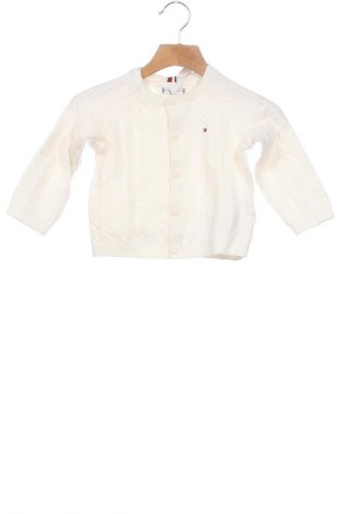 Kinder Strickjacke Tommy Hilfiger, Größe 9-12m/ 74-80 cm, Farbe Weiß, Preis 81,99 €