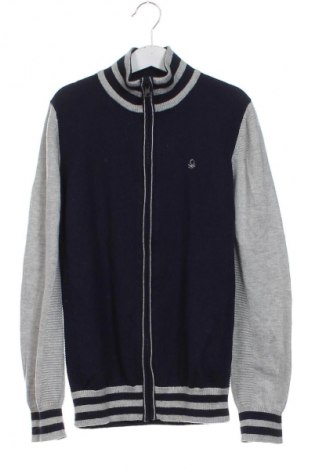 Kinder Strickjacke United Colors Of Benetton, Größe 10-11y/ 146-152 cm, Farbe Blau, Preis 13,81 €