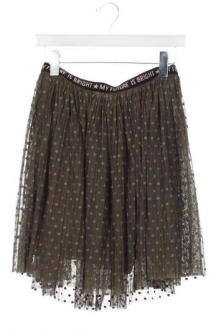 Fustă pentru copii Zara, Mărime 12-13y/ 158-164 cm, Culoare Verde, Preț 19,99 Lei