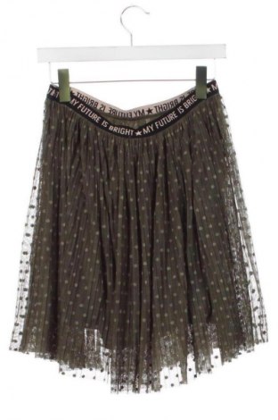 Fustă pentru copii Zara, Mărime 12-13y/ 158-164 cm, Culoare Verde, Preț 19,99 Lei