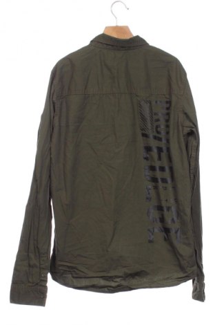 Kinderhemd Unbranded, Größe 15-18y/ 170-176 cm, Farbe Grün, Preis 10,63 €
