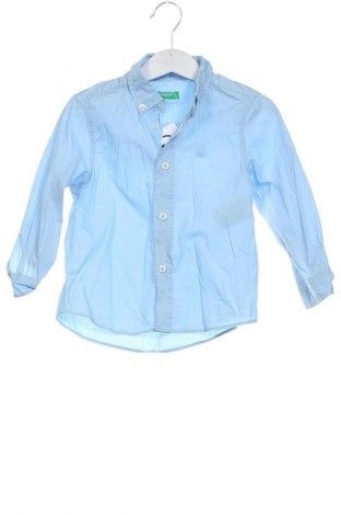 Kinderhemd United Colors Of Benetton, Größe 2-3y/ 98-104 cm, Farbe Blau, Preis € 12,00