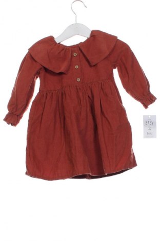 Rochie pentru copii George, Mărime 9-12m/ 74-80 cm, Culoare Maro, Preț 64,61 Lei