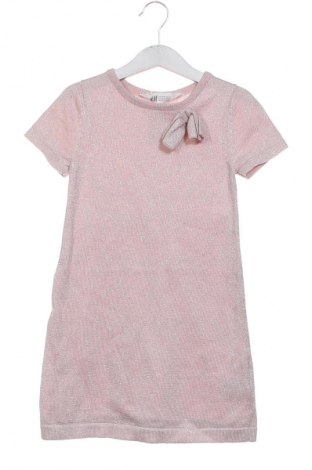 Dětské šaty  H&M, Velikost 4-5y/ 110-116 cm, Barva Popelavě růžová, Cena  299,00 Kč