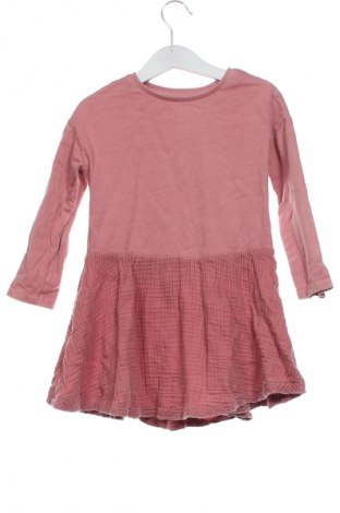 Детска рокля Mango, Размер 5-6y/ 116-122 см, Цвят Пепел от рози, Цена 11,99 лв.