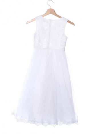 Kinderkleid Unbranded, Größe 6-7y/ 122-128 cm, Farbe Weiß, Preis € 21,99