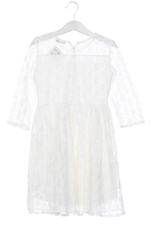 Kinderkleid United Colors Of Benetton, Größe 4-5y/ 110-116 cm, Farbe Weiß, Preis € 18,99