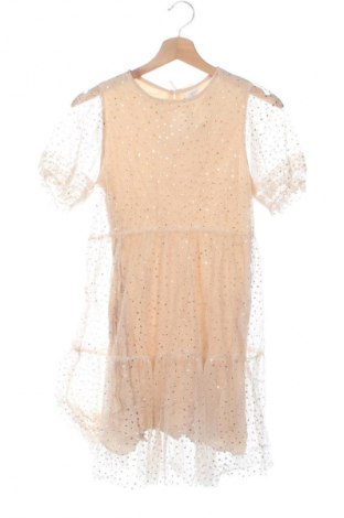 Kinderkleid Zara, Größe 12-13y/ 158-164 cm, Farbe Beige, Preis € 13,99