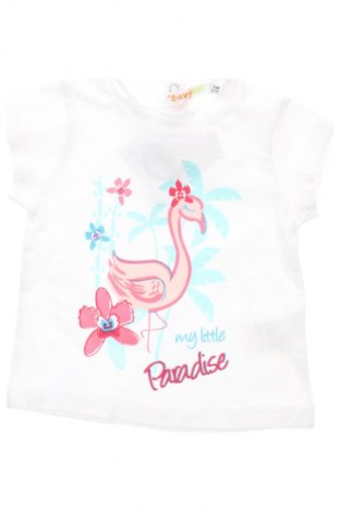 Παιδικό μπλουζάκι Babybol, Μέγεθος 3-6m/ 62-68 εκ., Χρώμα Λευκό, Τιμή 3,99 €