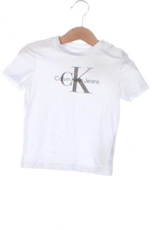 Kinder T-Shirt Calvin Klein Jeans, Größe 18-24m/ 86-98 cm, Farbe Weiß, Preis € 25,99