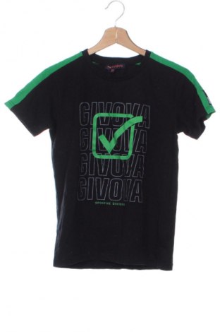 Kinder T-Shirt Givova, Größe 13-14y/ 164-168 cm, Farbe Schwarz, Preis € 6,99
