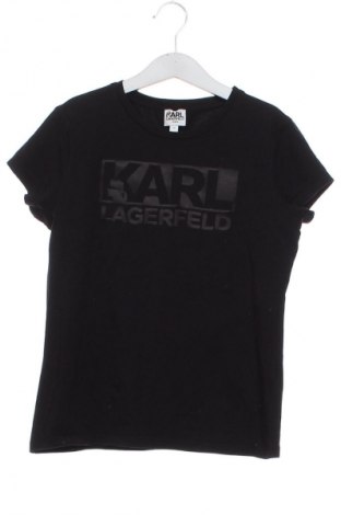 Kinder T-Shirt Karl Lagerfeld, Größe 12-13y/ 158-164 cm, Farbe Schwarz, Preis 17,39 €